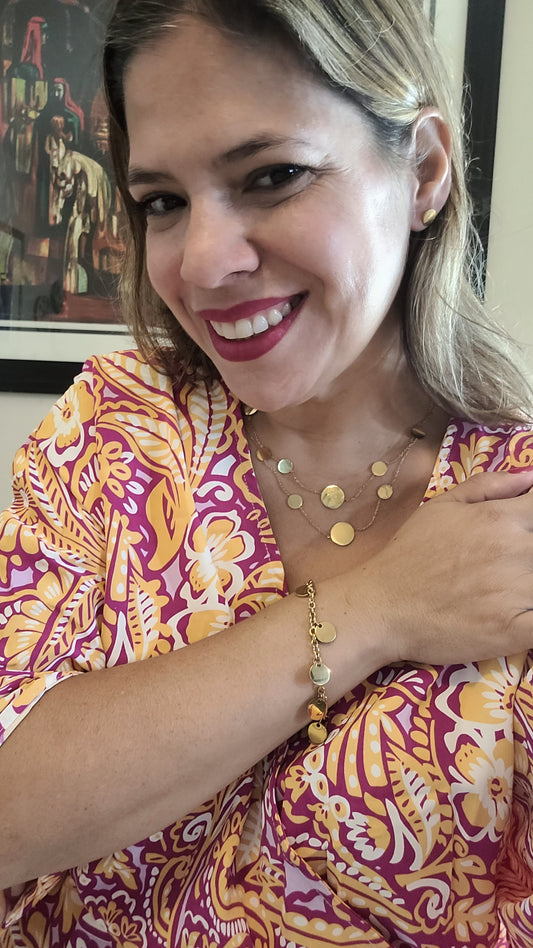 Polka dots jewelry set