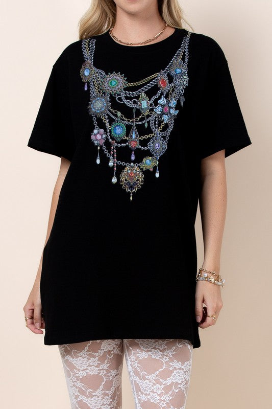 Jewelry T-Shirt Dress