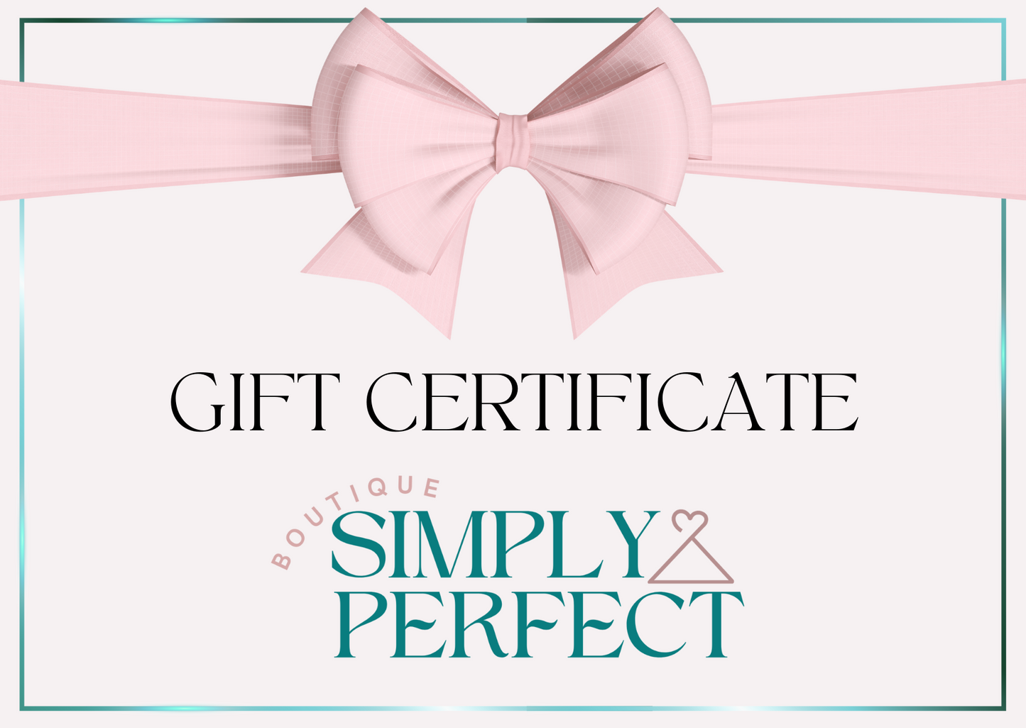Gift Certificate