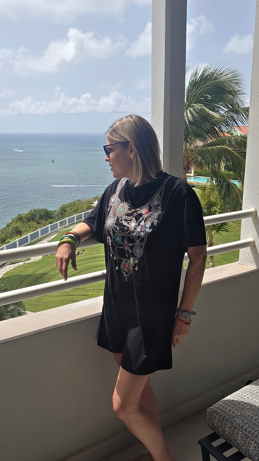 Jewelry T-Shirt Dress