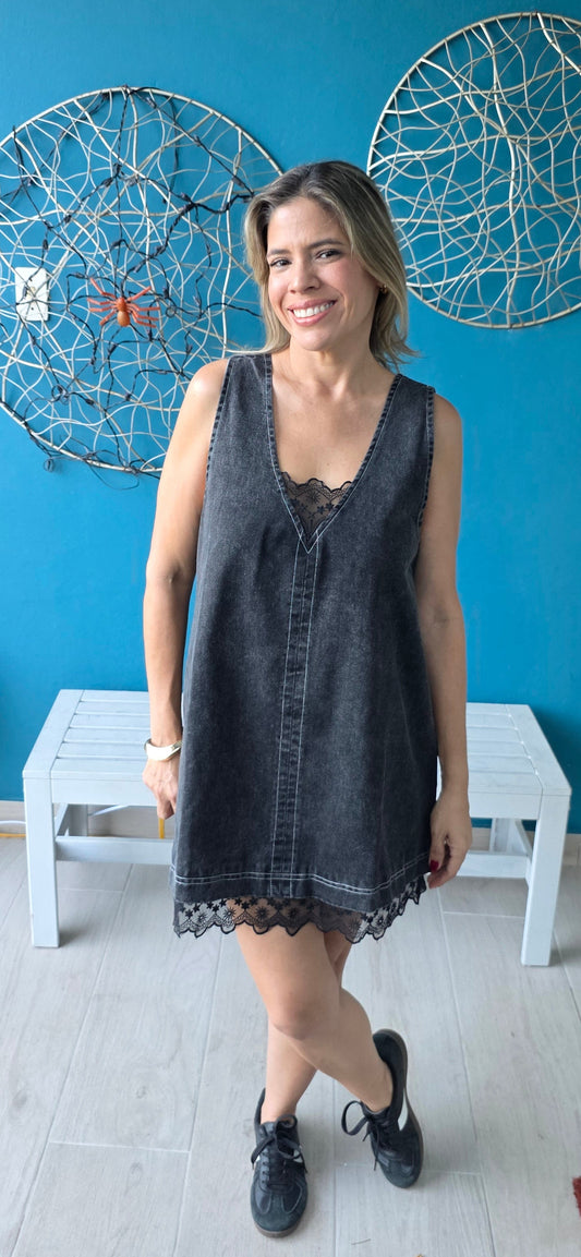 Karine Denim Dress