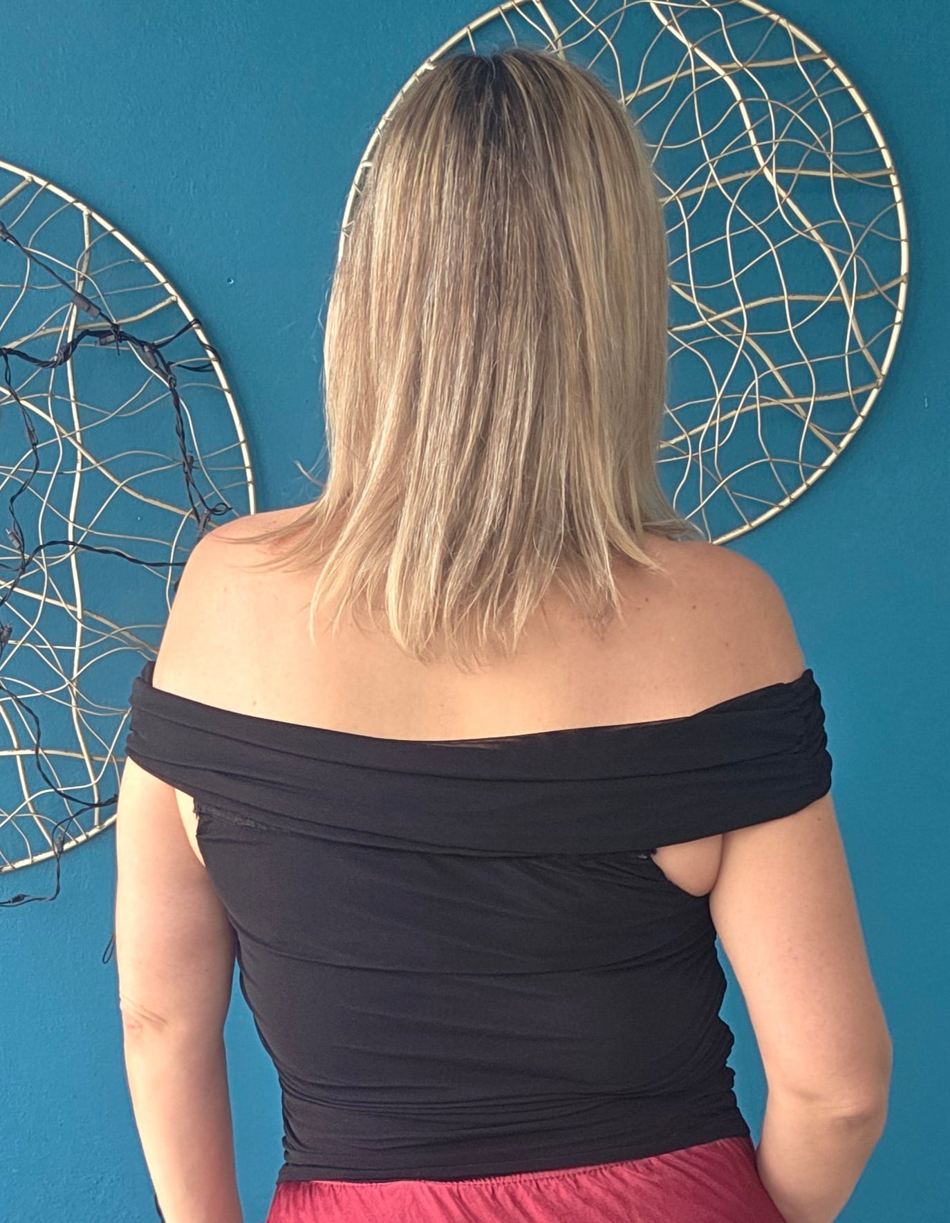 Chary Mesh Top