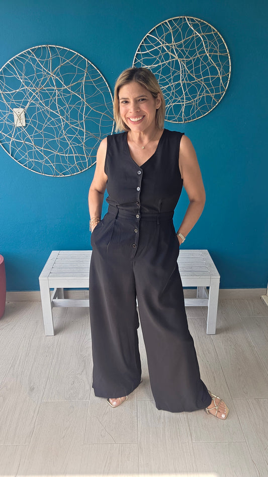 Ann Wide Leg Jumpsuit