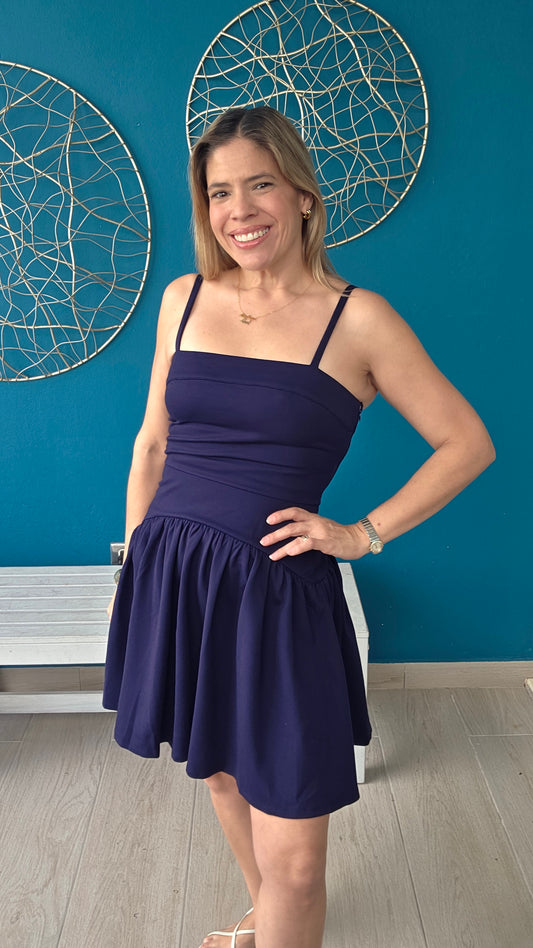 Navy Mini Dress