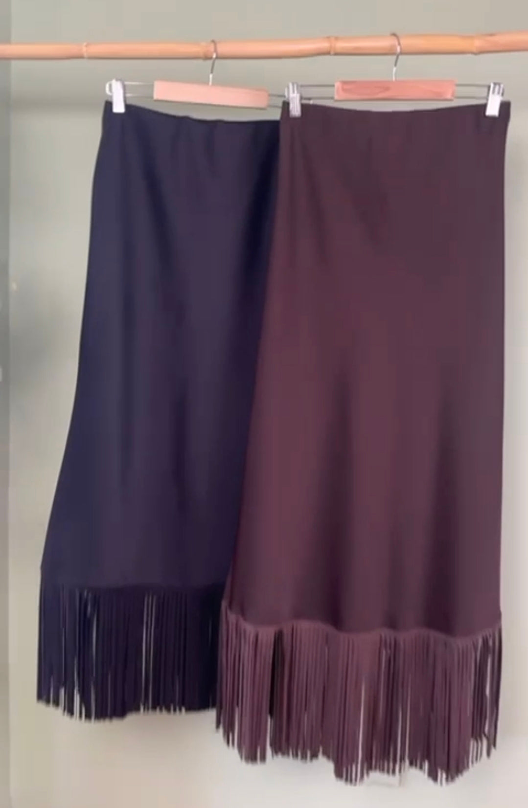 Flecos Satin Skirt