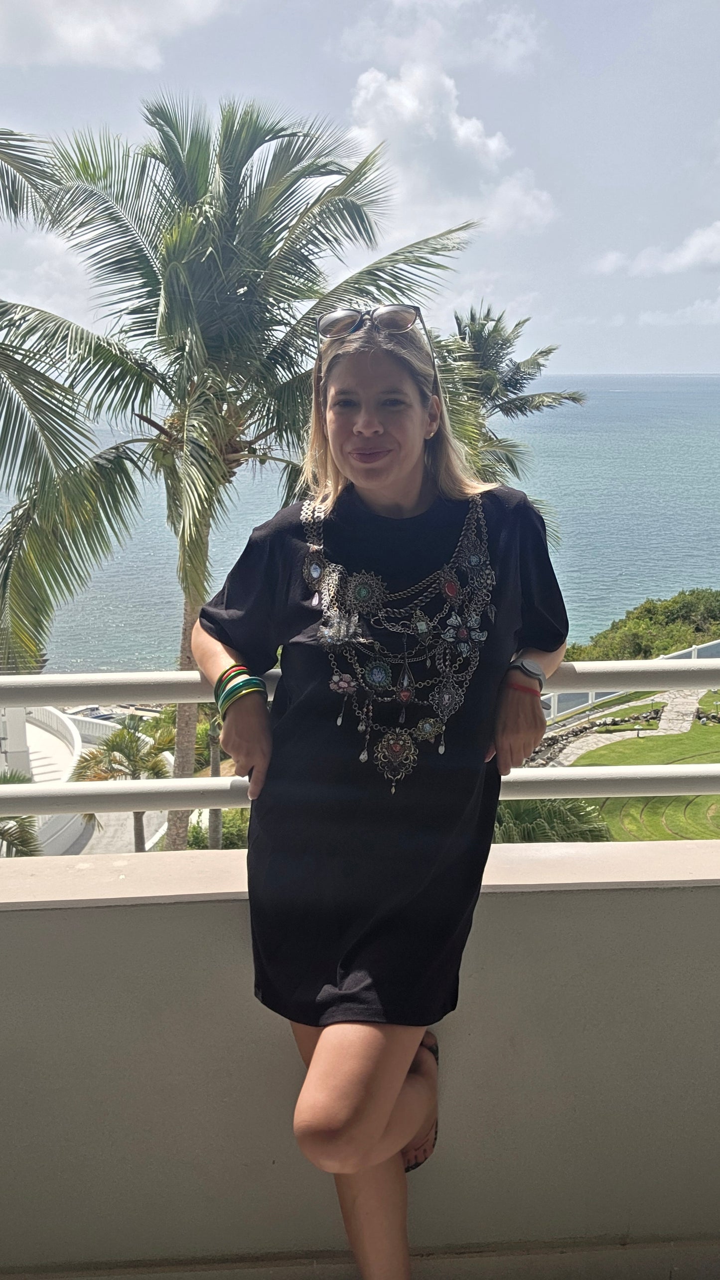 Jewelry T-Shirt Dress
