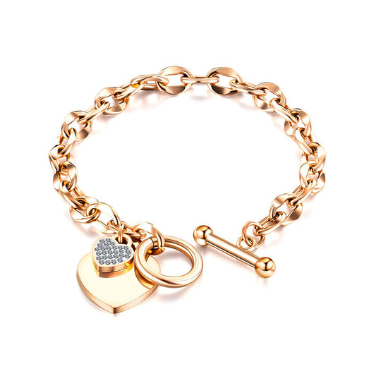 Kelly Heart Bracelet