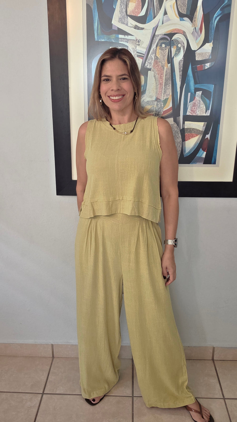Avocado Pants Set