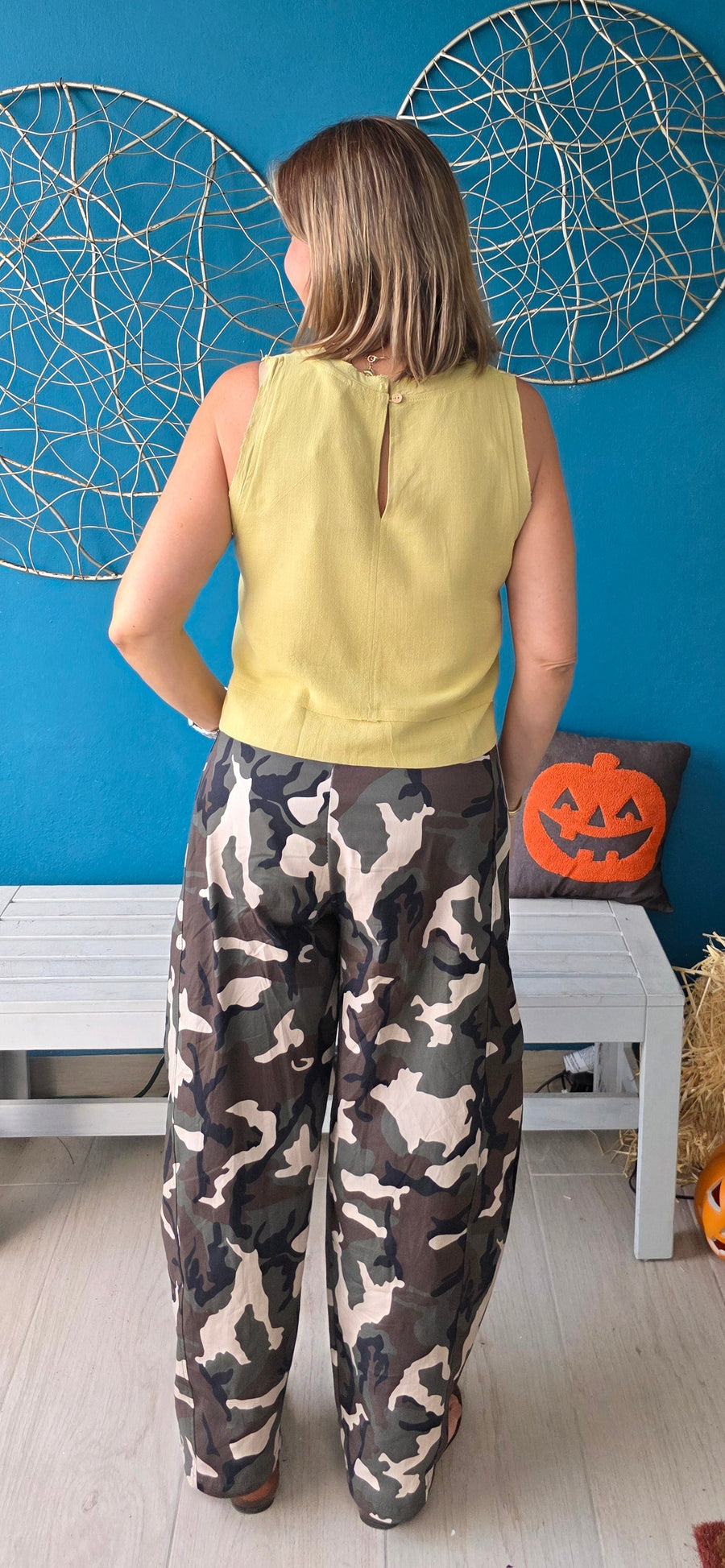 Military Barrel Pants