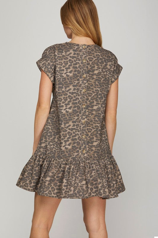 Leopard Mini Dress