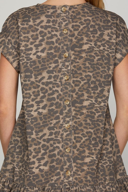 Leopard Mini Dress