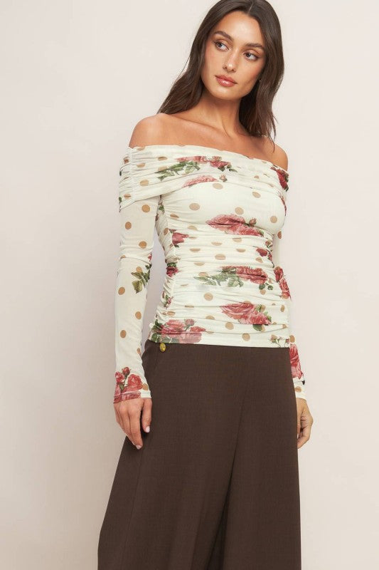 Enya Off-shoulder Top