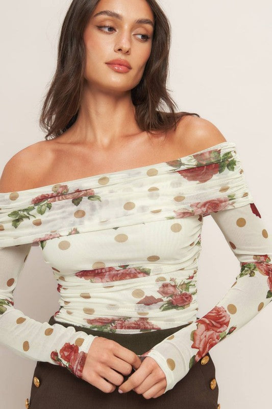 Enya Off-shoulder Top