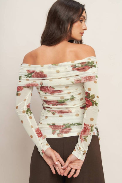 Enya Off-shoulder Top