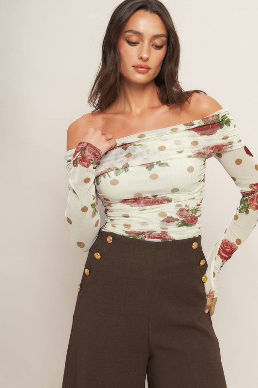 Enya Off-shoulder Top