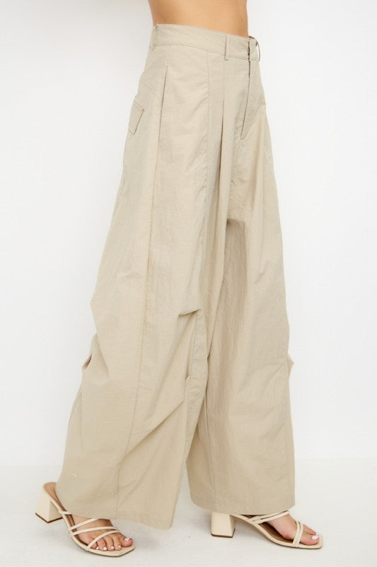 Ballon Pants - Beige