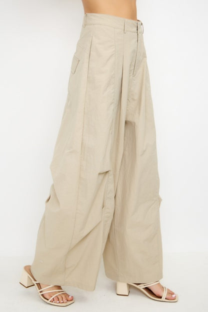 Ballon Pants - Beige