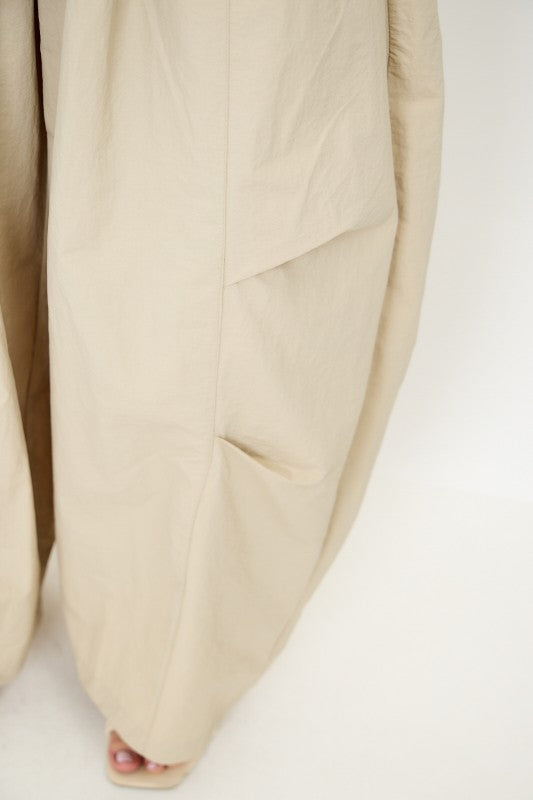 Ballon Pants - Beige