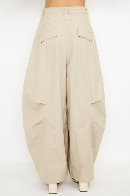 Ballon Pants - Beige