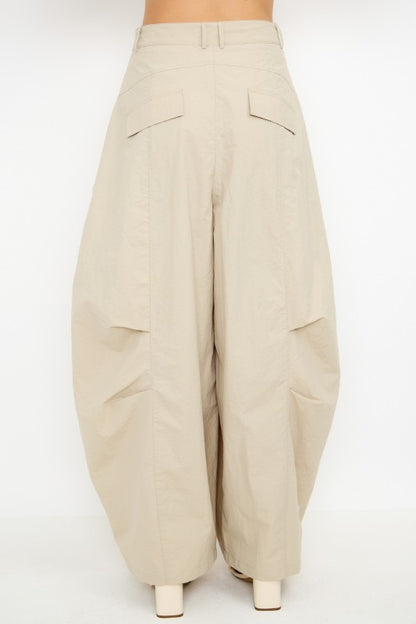 Ballon Pants - Beige