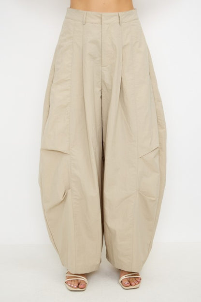 Ballon Pants - Beige