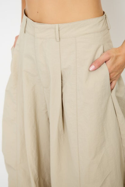 Ballon Pants - Beige