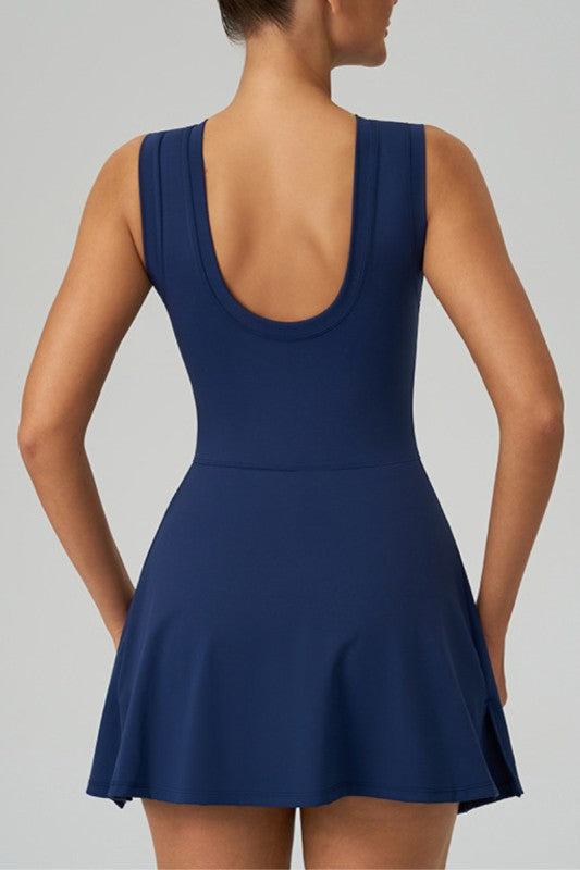 Romper Dress Blue