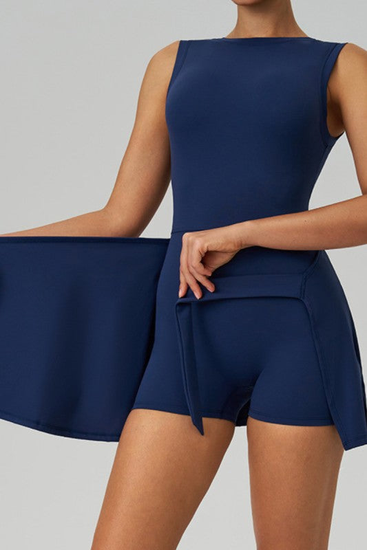 Romper Dress Blue
