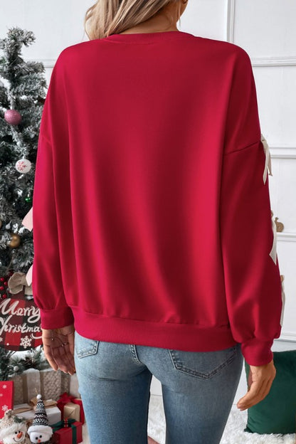 Red Bows Sweatshirt