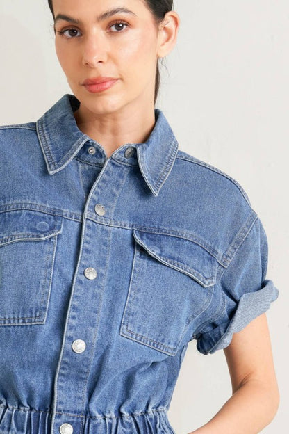 Amelia Denim Jumpsuit