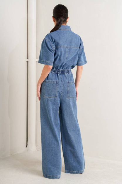 Amelia Denim Jumpsuit