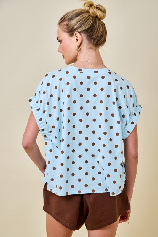 Lina Polka Dots Top