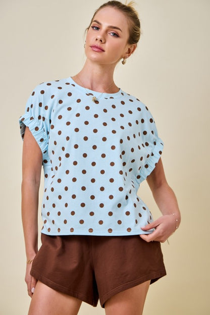 Lina Polka Dots Top