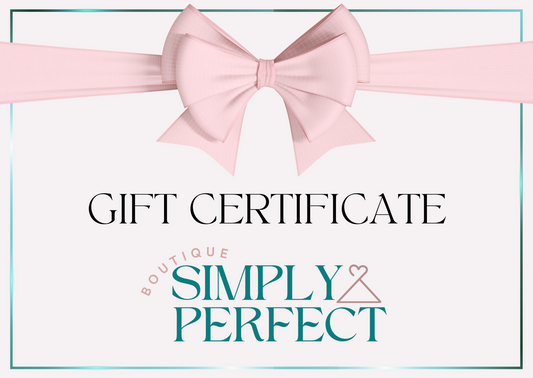 Gift Certificate