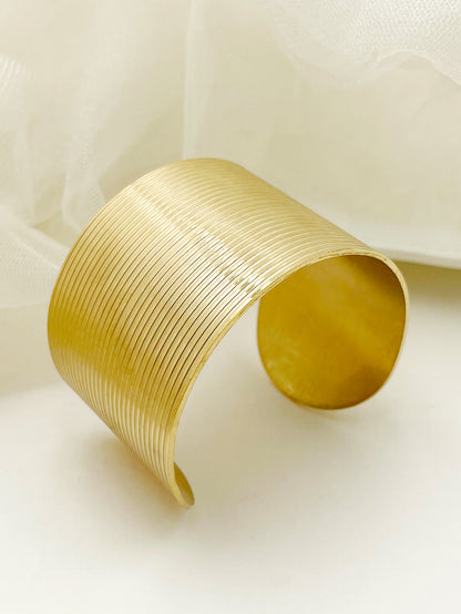 Gold Plated Cuff Bracelet