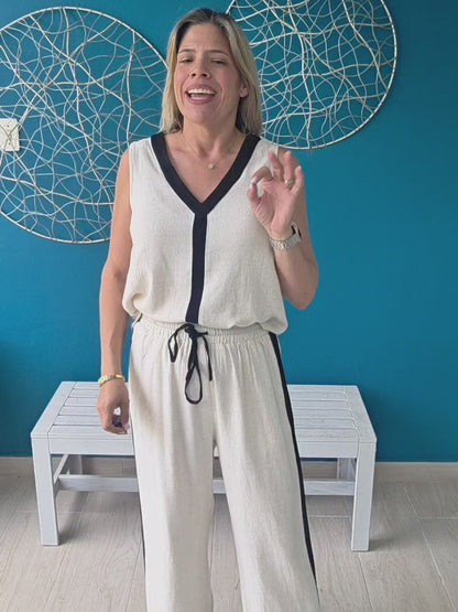 Carla Long Pants Set