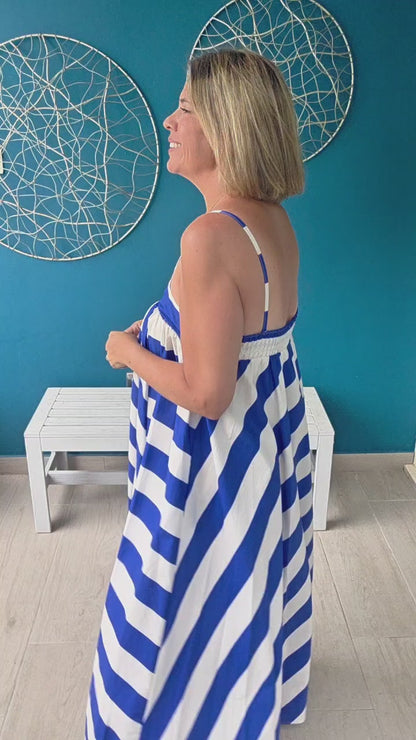 Stripes Cotton Dress