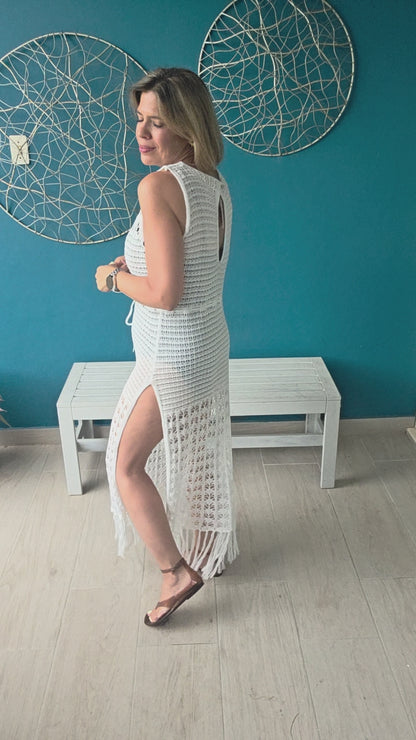Crochet Cover Up Dress