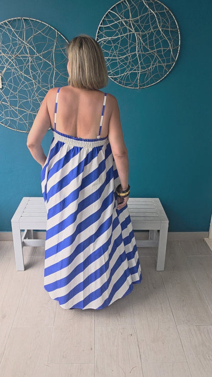 Stripes Cotton Dress