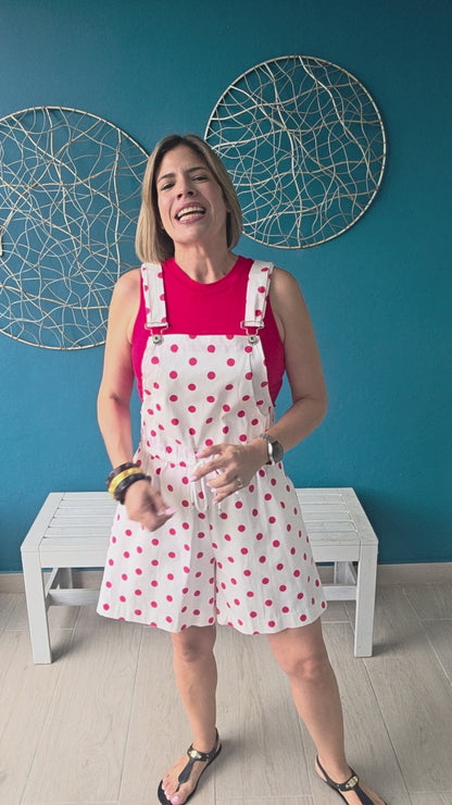 Polka Dot Overall