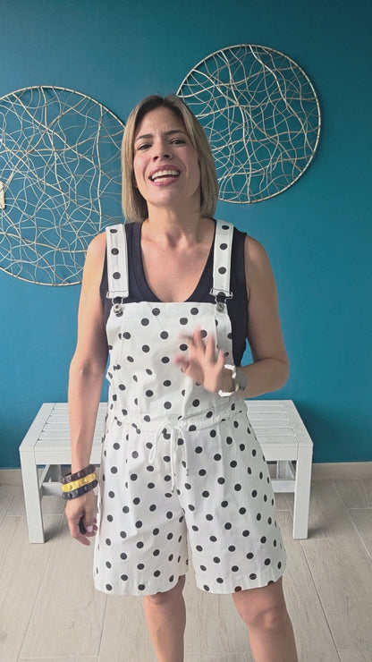 Polka Dot Overall