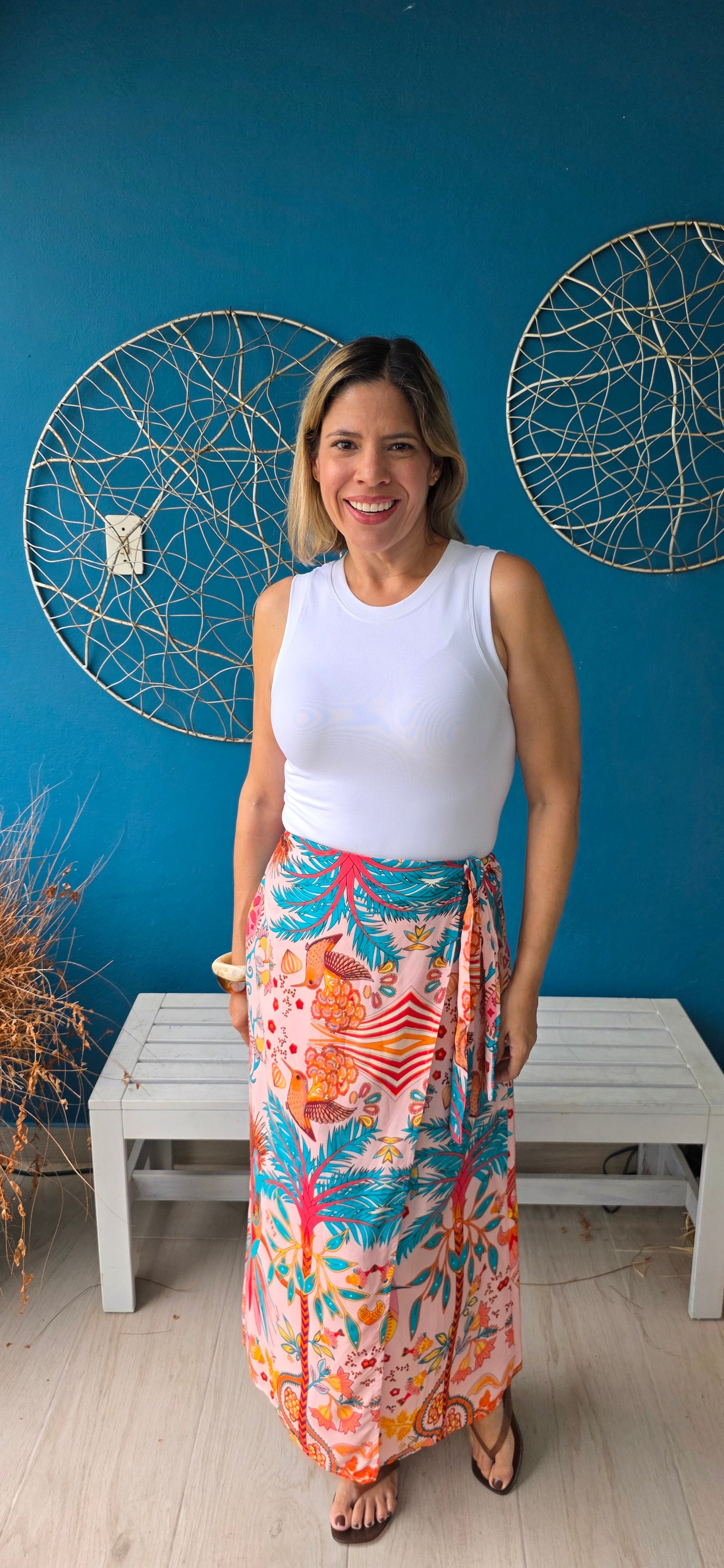 Lily Long Wrap Skirt – Simply Perfect