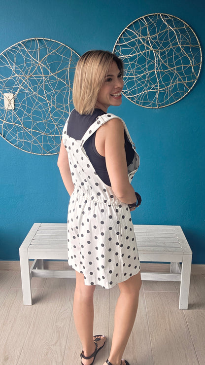 Polka Dot Overall