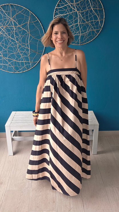 Stripes Cotton Dress