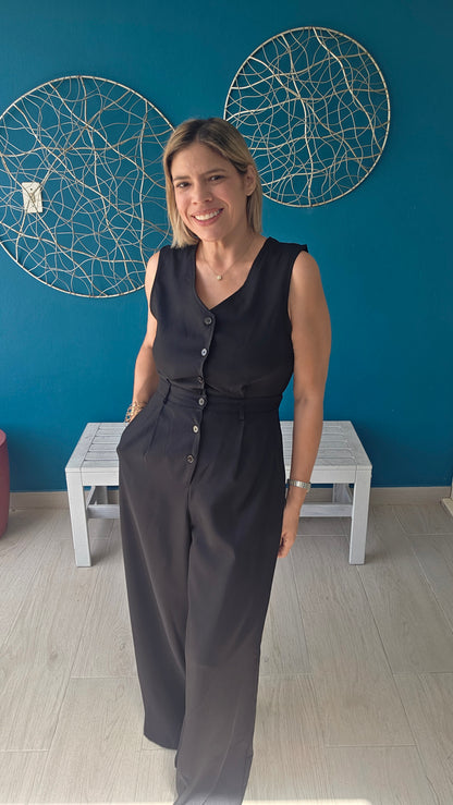 Ann Wide Leg Jumpsuit