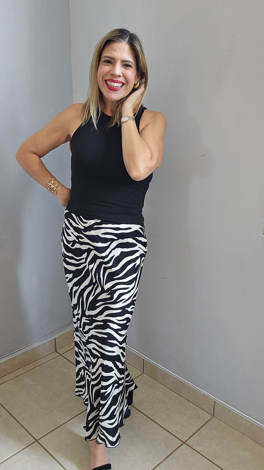 Zebra Skirt