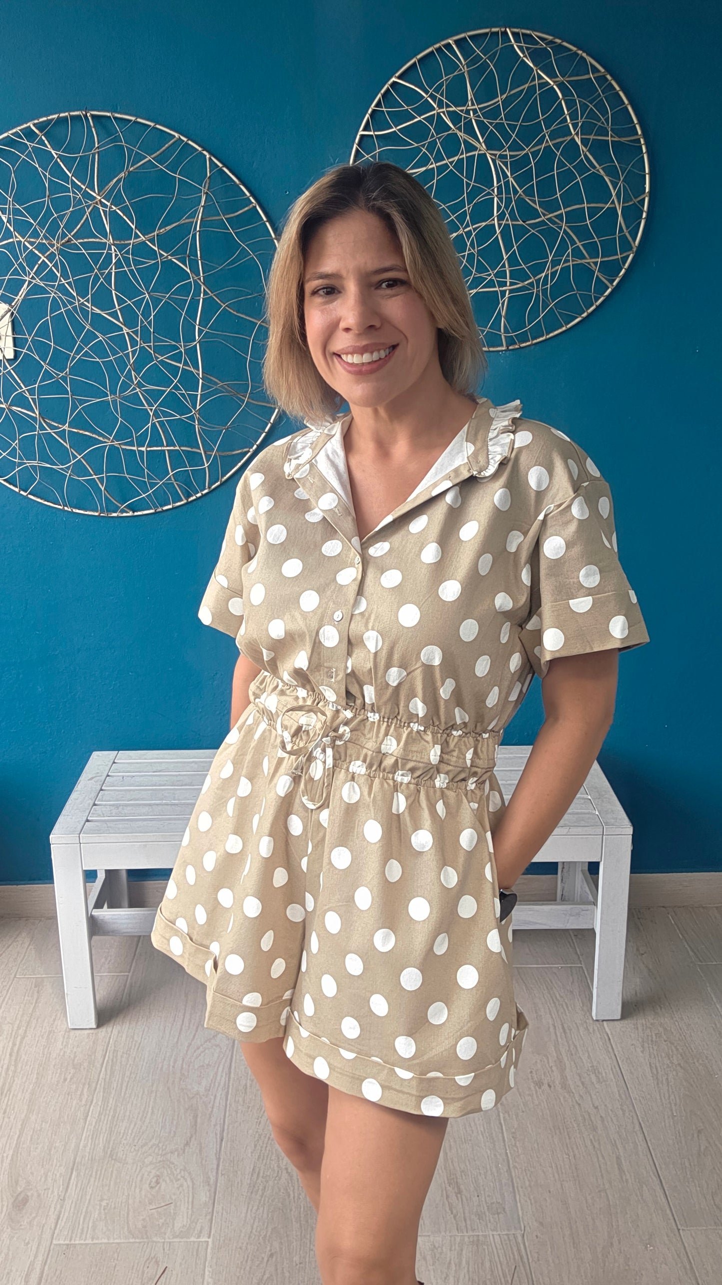 Dot About You Romper