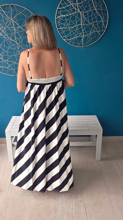 Stripes Cotton Dress