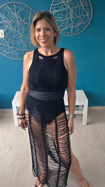 Cover Up Skirt Set