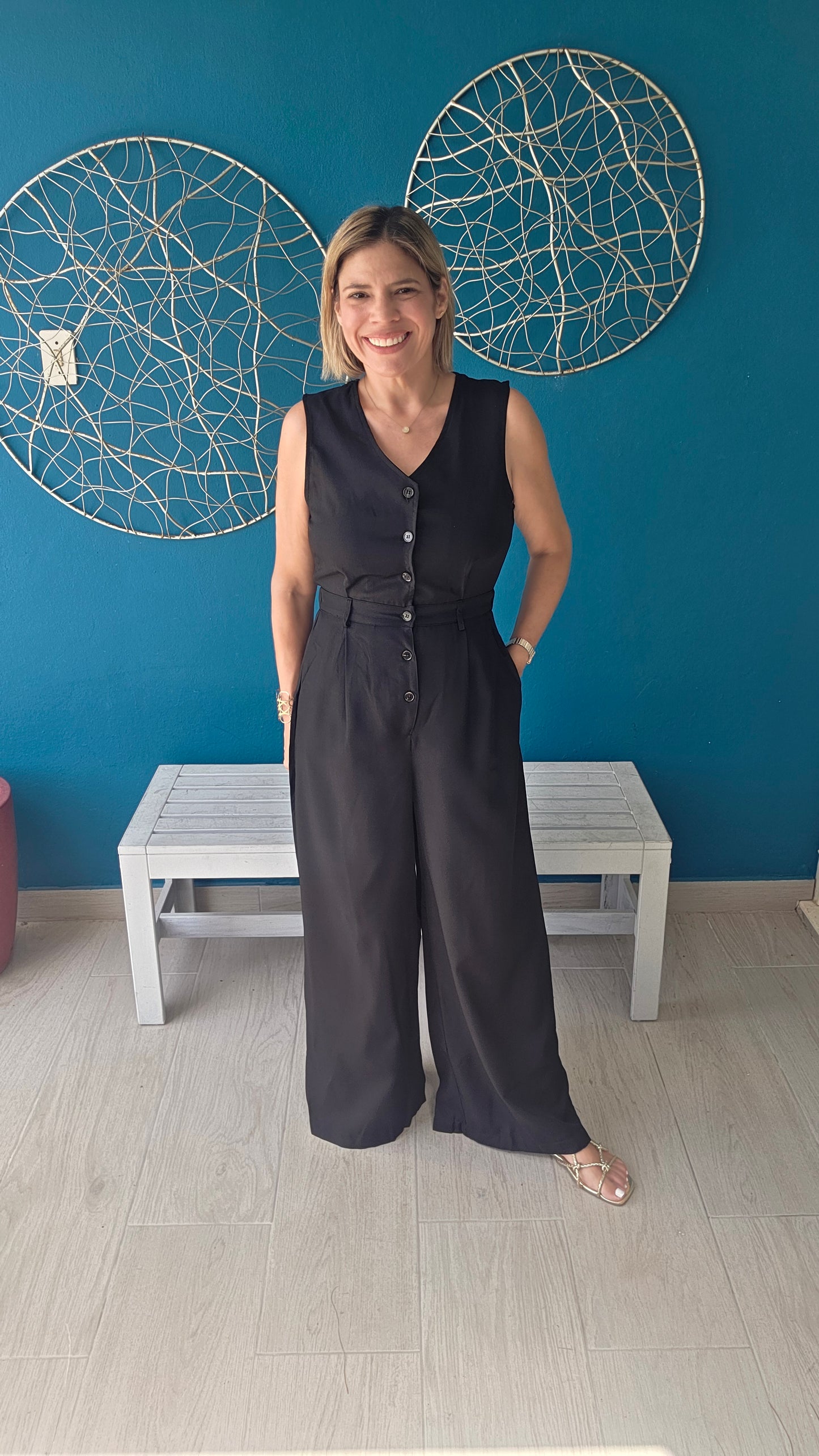Ann Wide Leg Jumpsuit